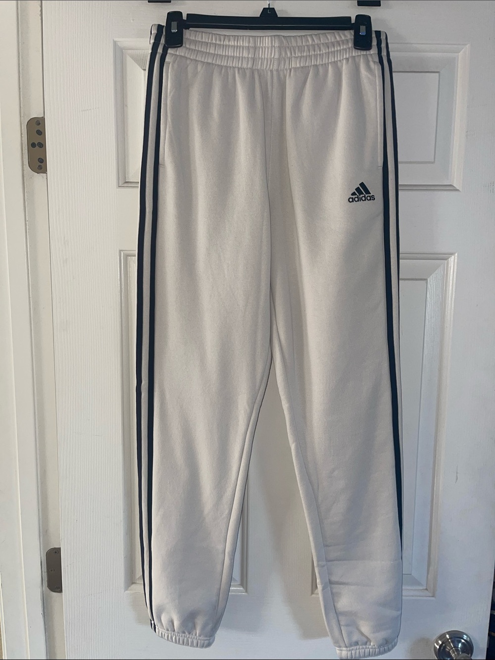adidas Joggers with Black Side Stripes